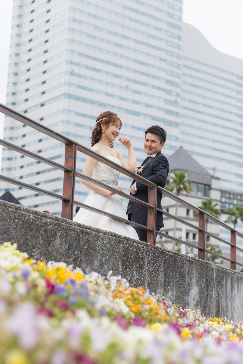 新郎様が見つめる先に