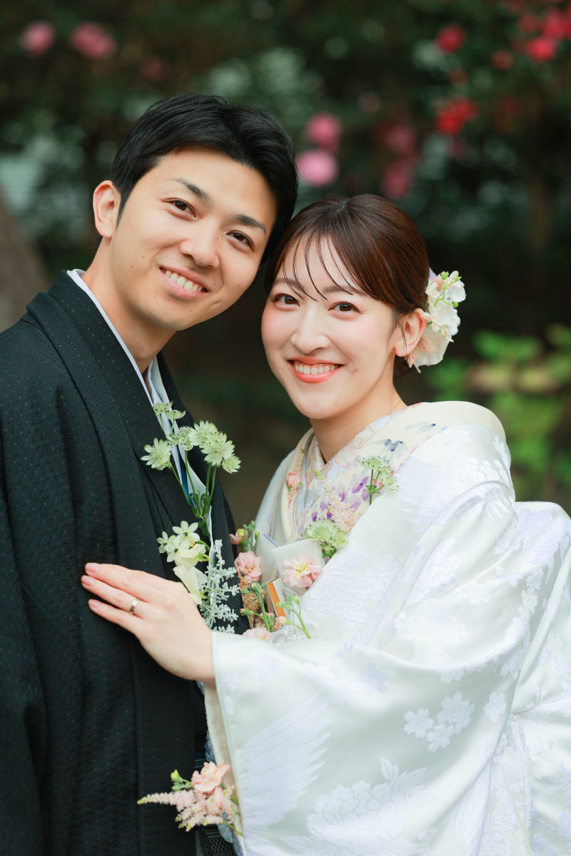 笑顔が素敵なお二人♡