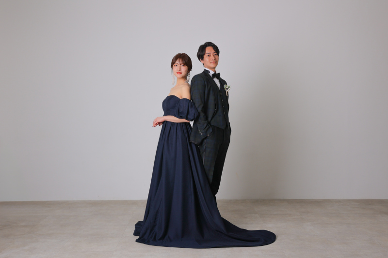 ネイビーコーデでカッコよく!