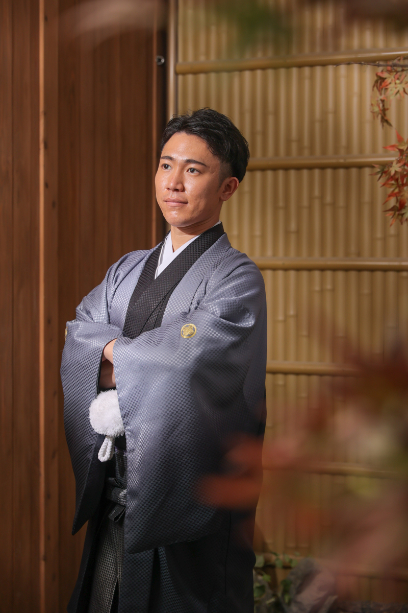 ご新郎様のソロカット