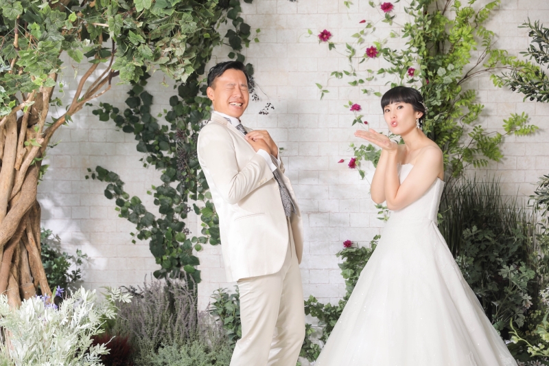 ご新婦様の可愛さに♡