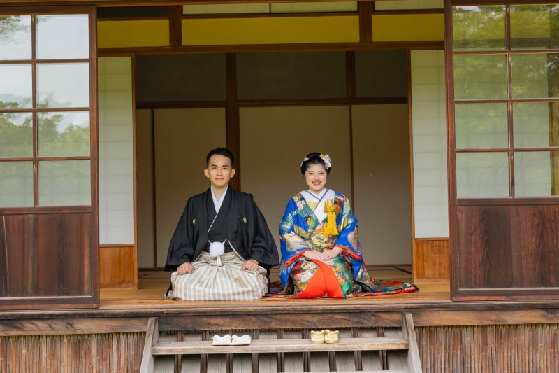 三溪園にある鶴翔閣で