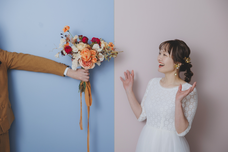 ブーケのプレゼント！？