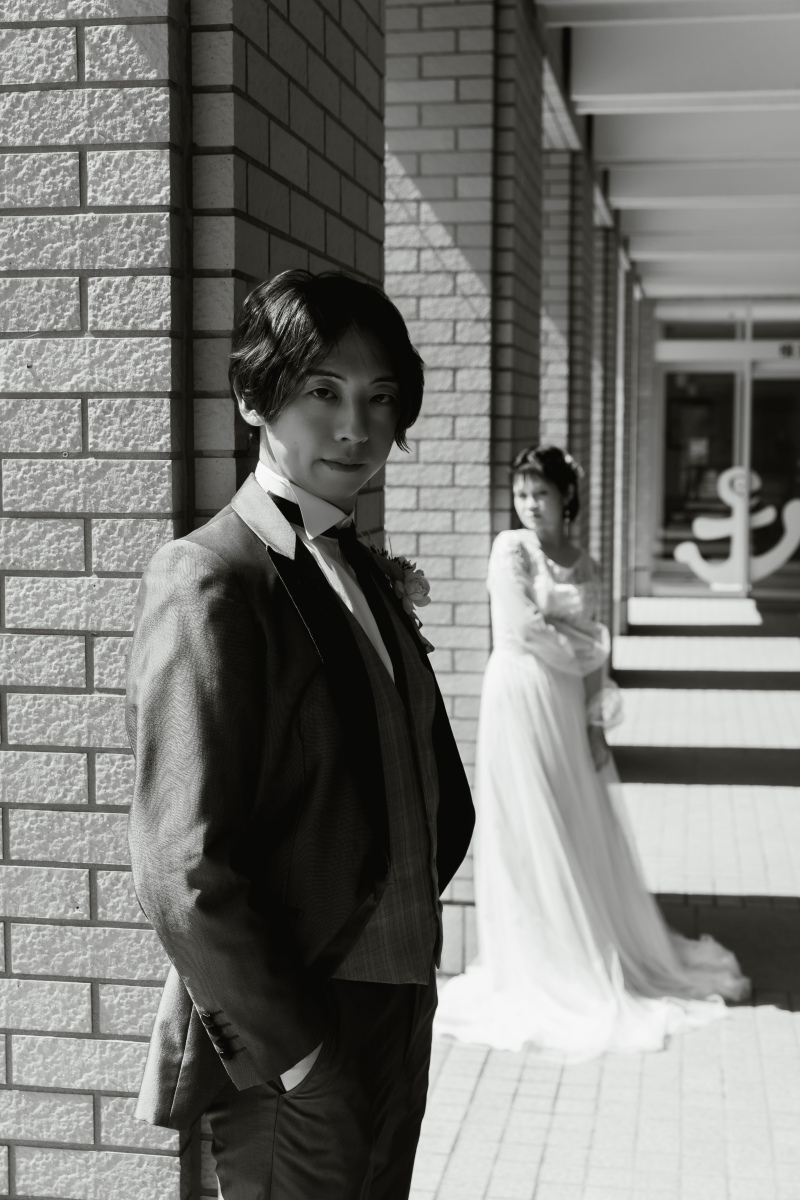 ご新郎様のソロカット