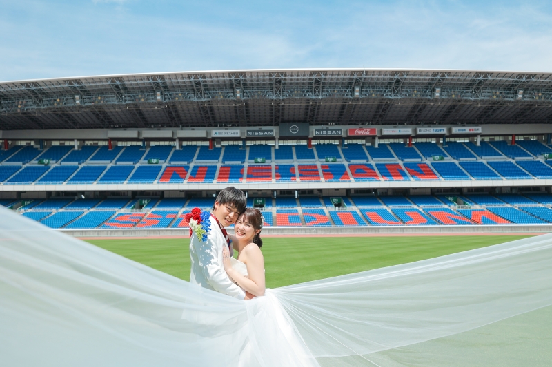 日産スタジアムのロゴ