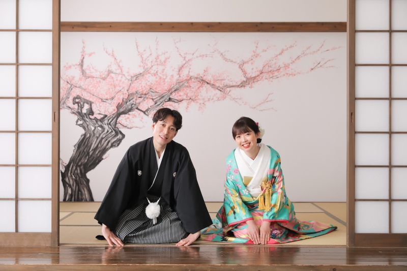 定番お正座で締め