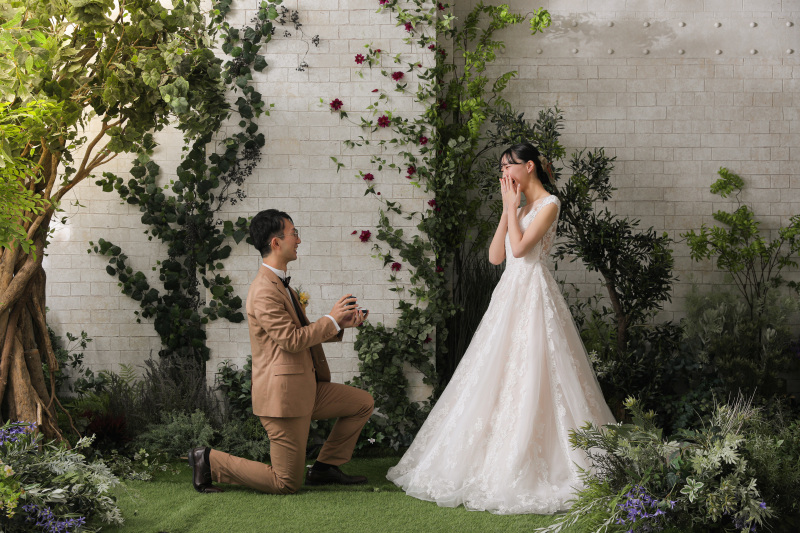 プロポーズシーン