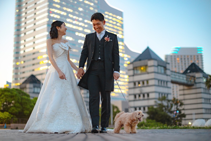 お散歩しながら