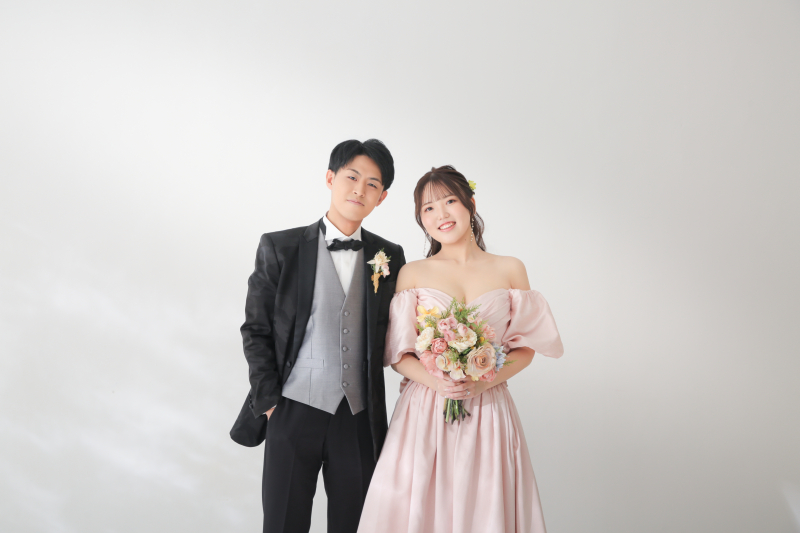 スタジオでお二人らしく！