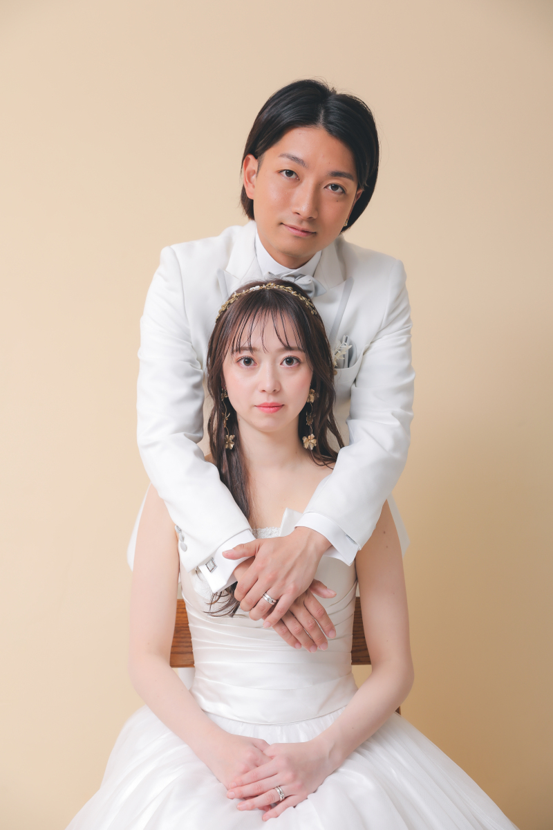 二人で包み込んで