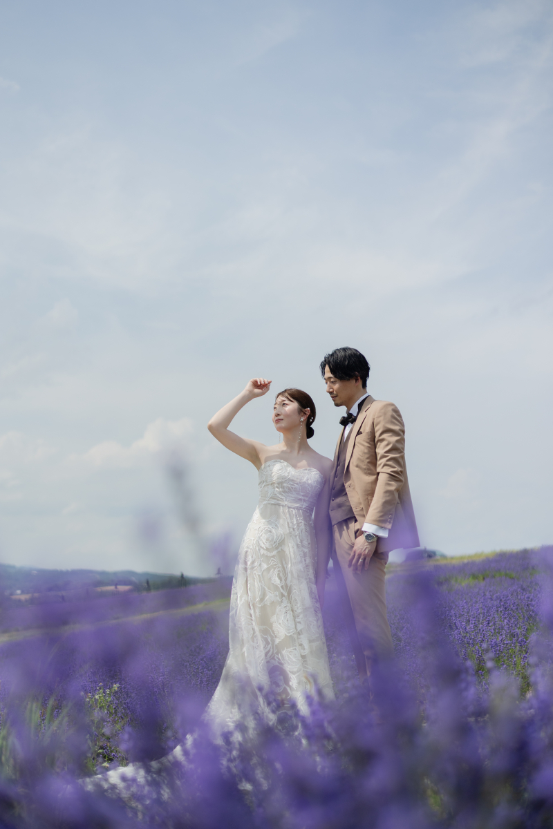 ラベンダーと。