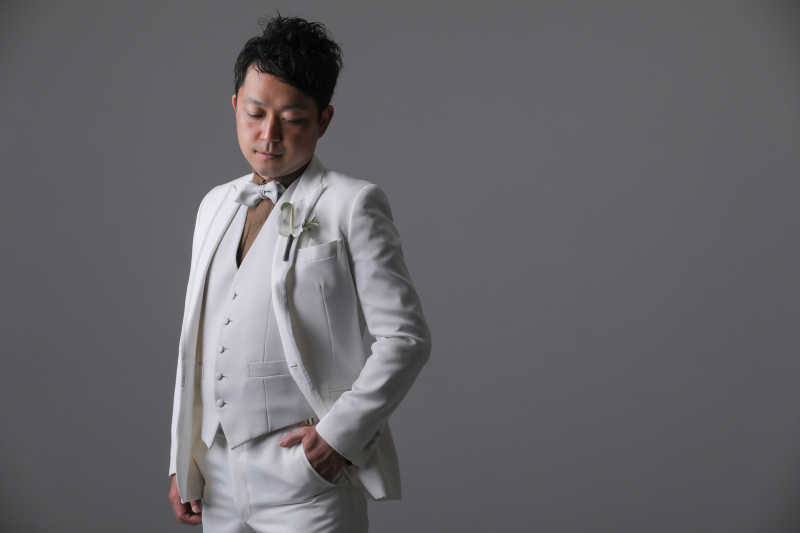 ご新郎様のソロカット