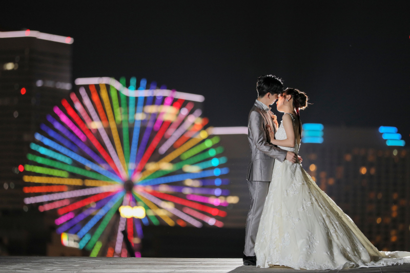 最後はキスシーン