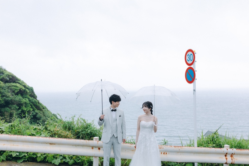 洋装に着替えて湘南へ