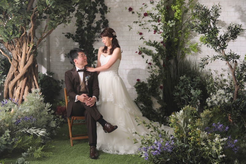 ガーデンでのお写真も