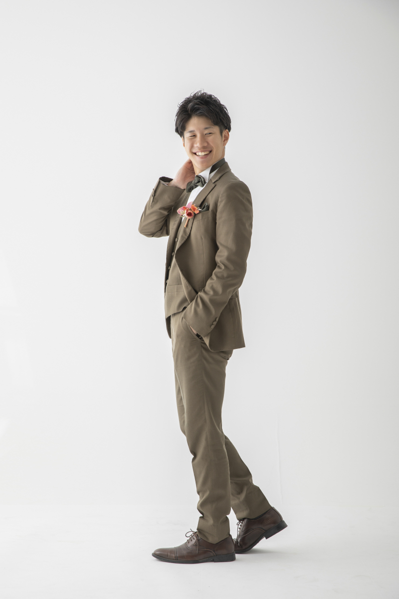 新郎ソロショット