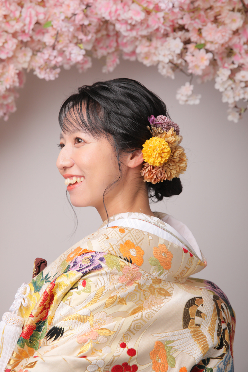 ご新婦様のソロカット！