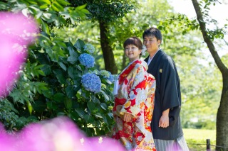 新緑美しい三溪園&スタジオフォト