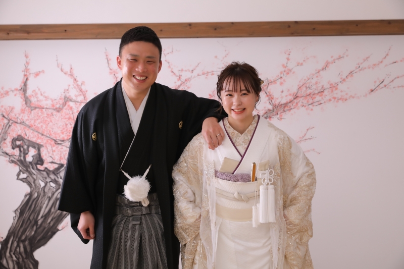 ポーズを決めて