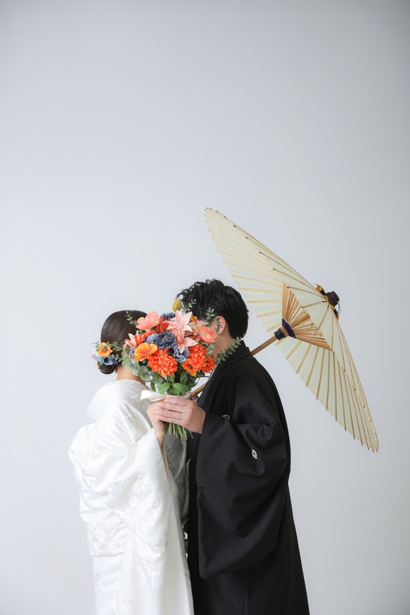 お顔隠しカット