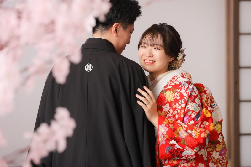 ぎゅっと寄り添って