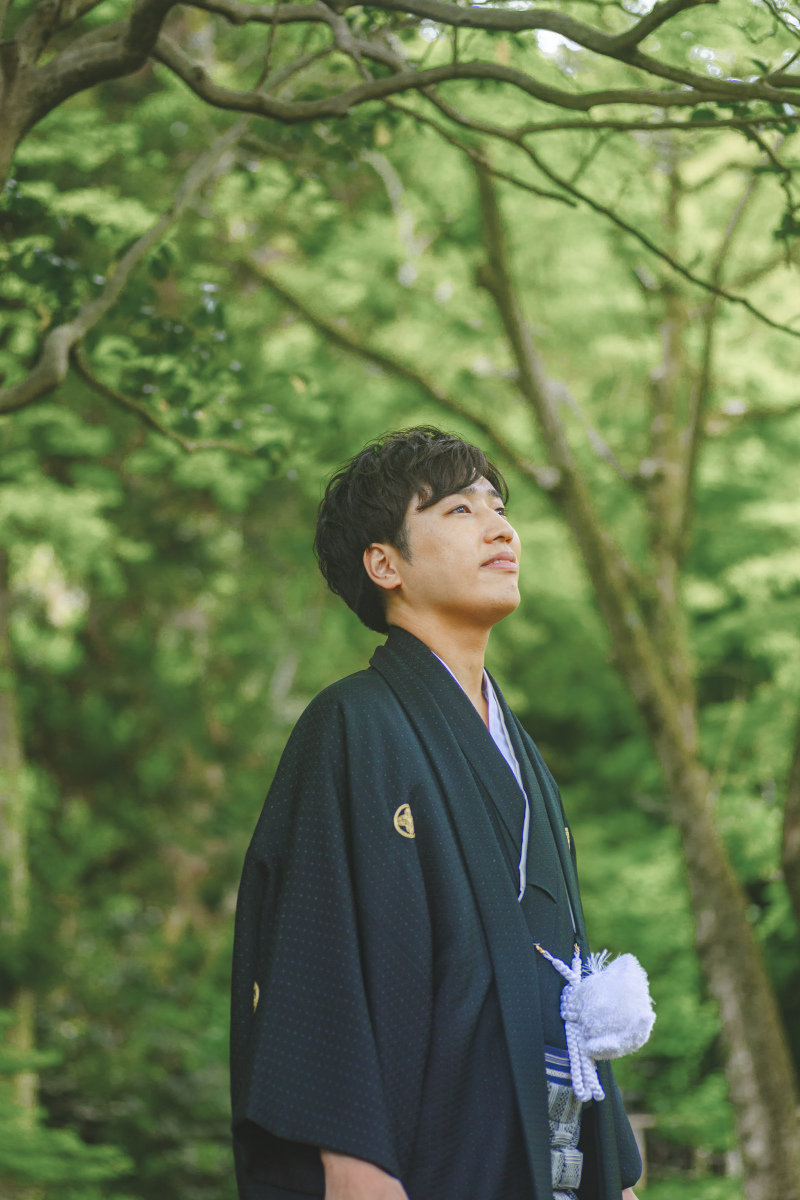 新郎様のソロカット