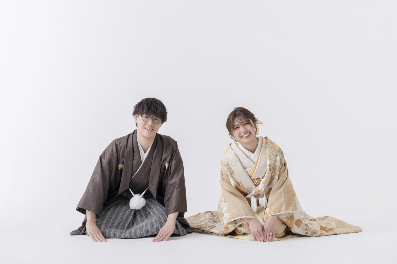 シンプルな背景でも