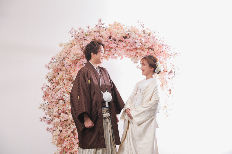 照れながら見つめ合いっこ！