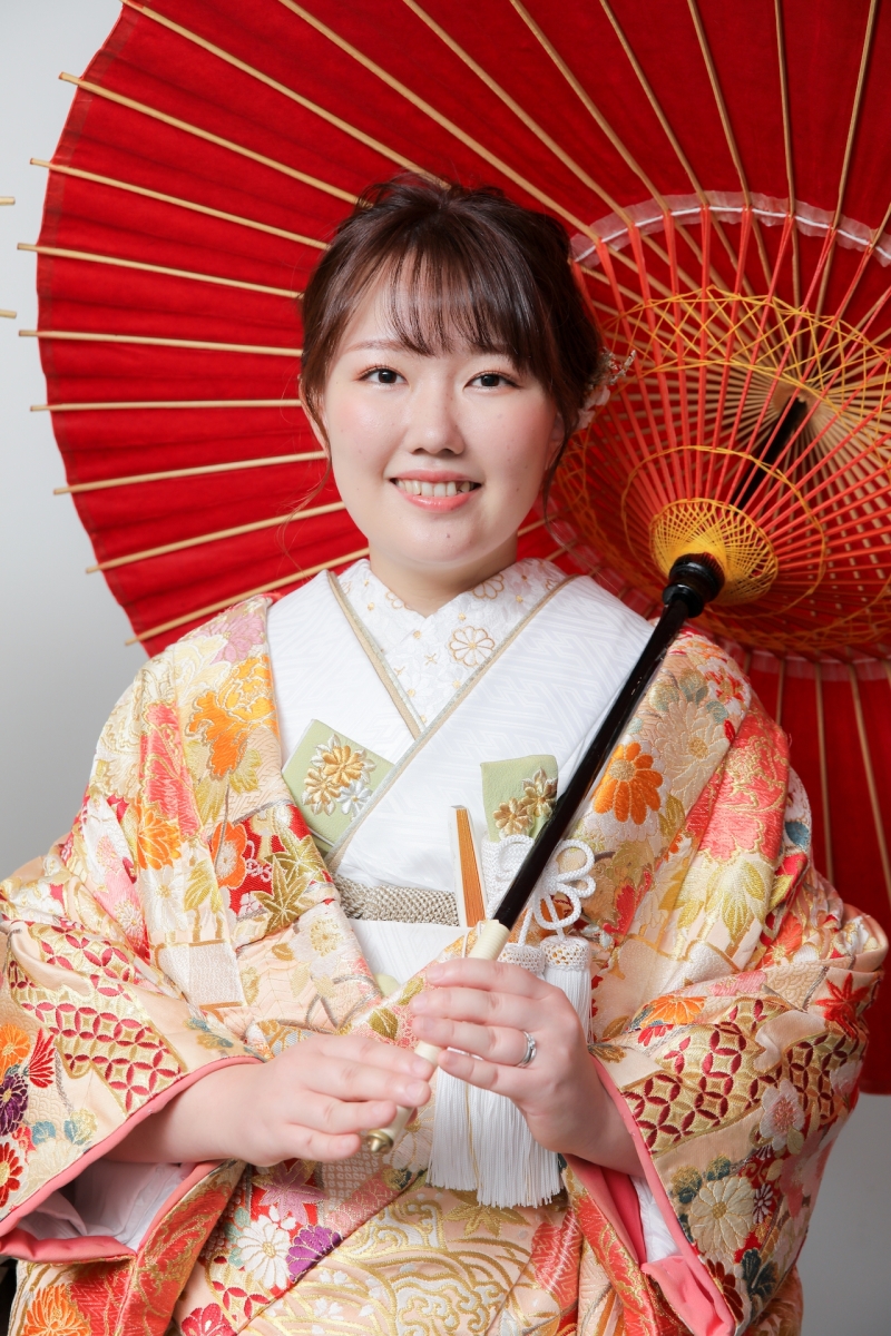 和傘を使って！　8