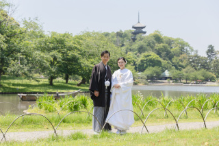 三溪園と屋内庭園スタジオで紡ぐ、お二人の特別な記念日