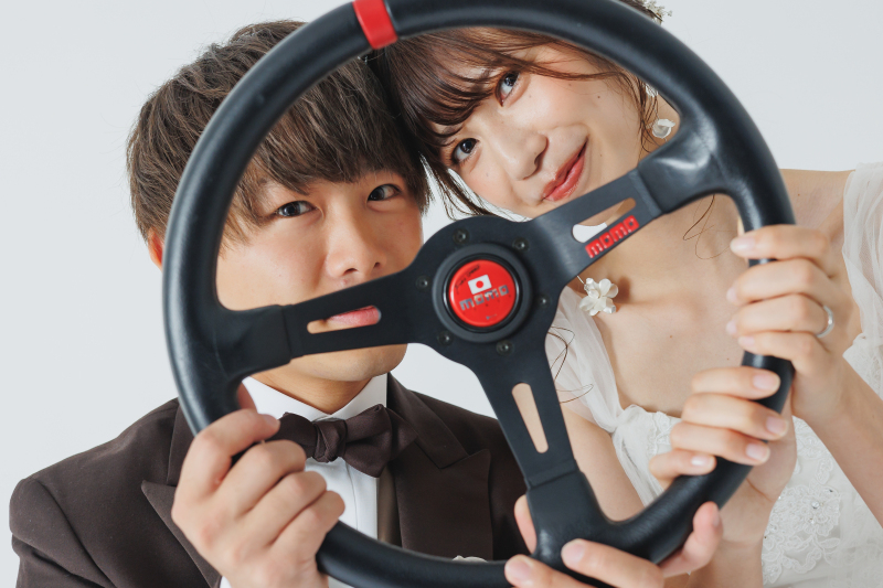 隙間から・・・♪