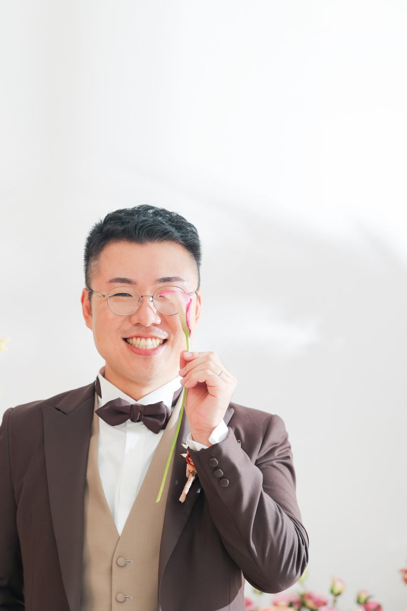 旦那さんもお揃いで