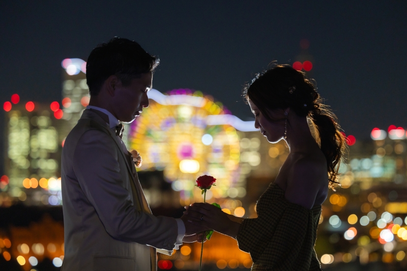 大桟橋夜景ロケーション