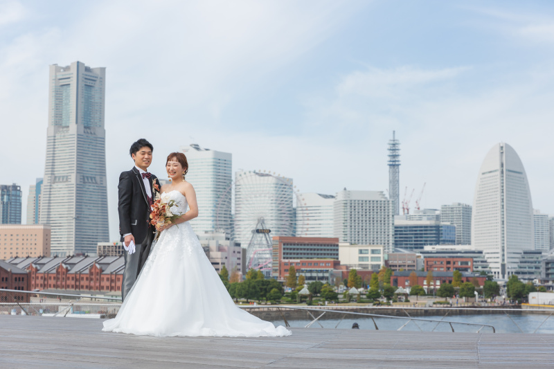 みなとみらいの風景といっしょに♪