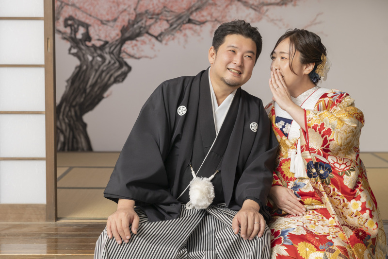 お二人だけでお話しているお写真も