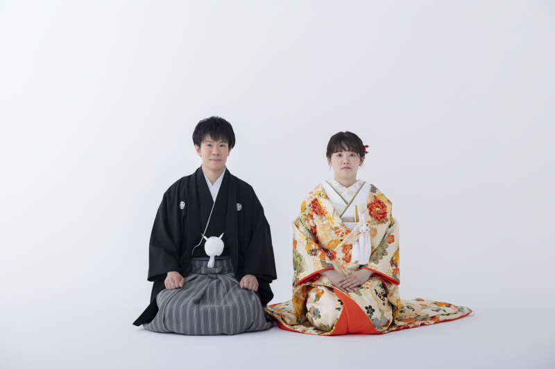 正座のお写真も