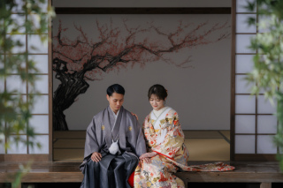 和装屋内庭園スタジオ♪