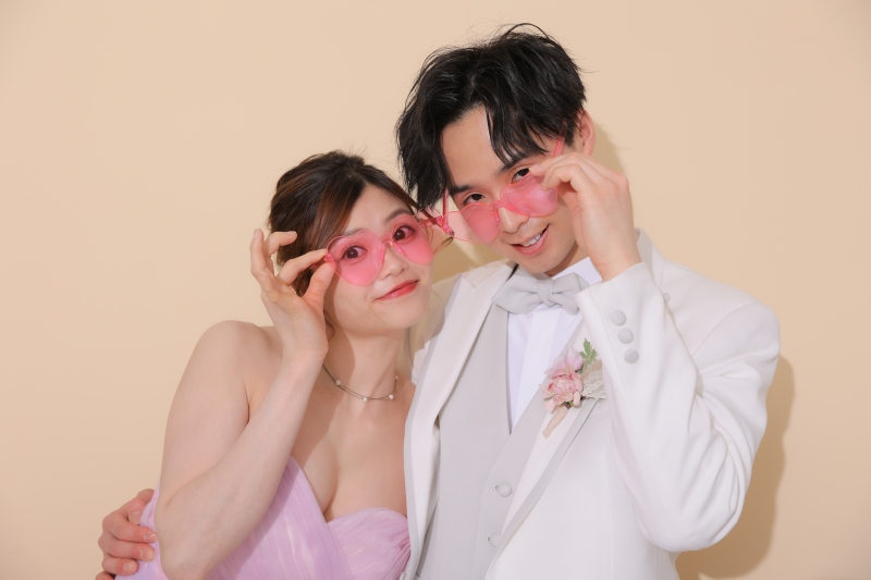 ぎゅっと寄って