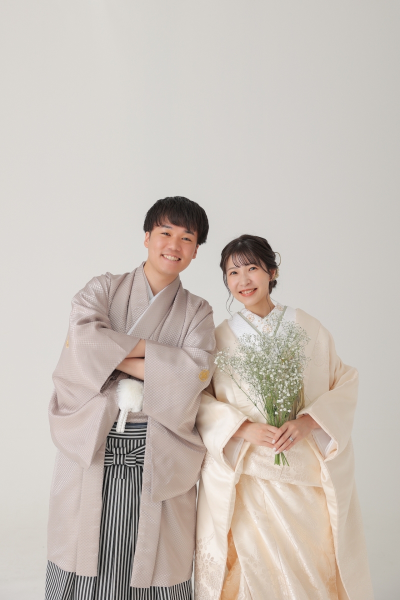 持ち込みのブーケで