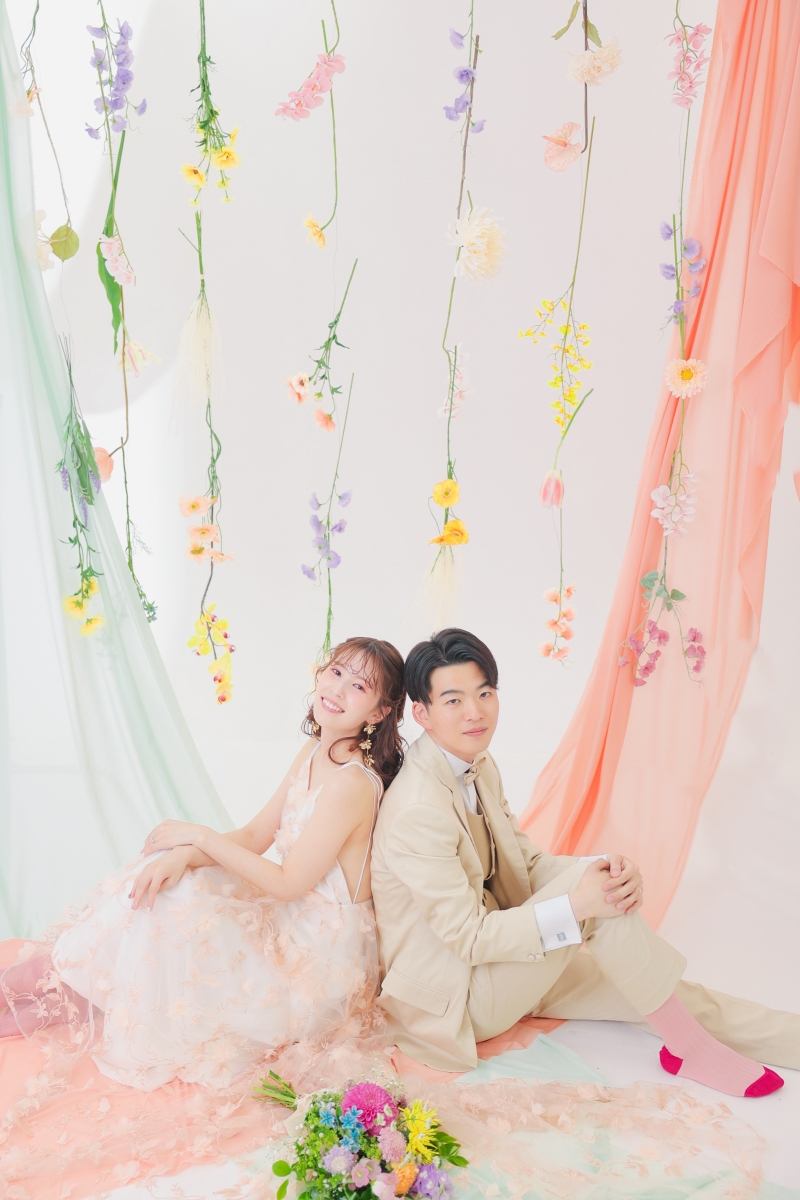 座ったカットで可愛さいっぱい♡