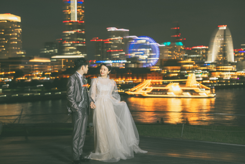 大桟橋夜景&屋内庭園