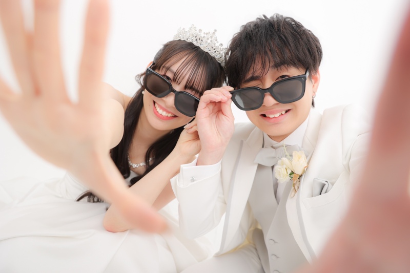 シンプル&times;アイテム【こだわりのスタジオ撮影】