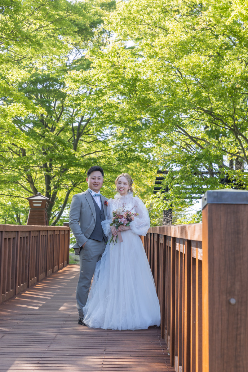 ドレスは飯綱山公園へ