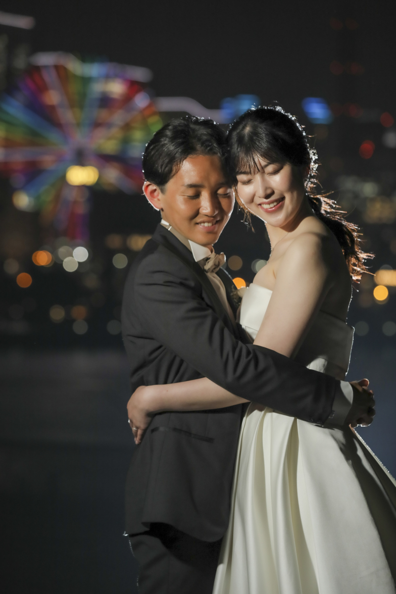 最後はお二人らしく