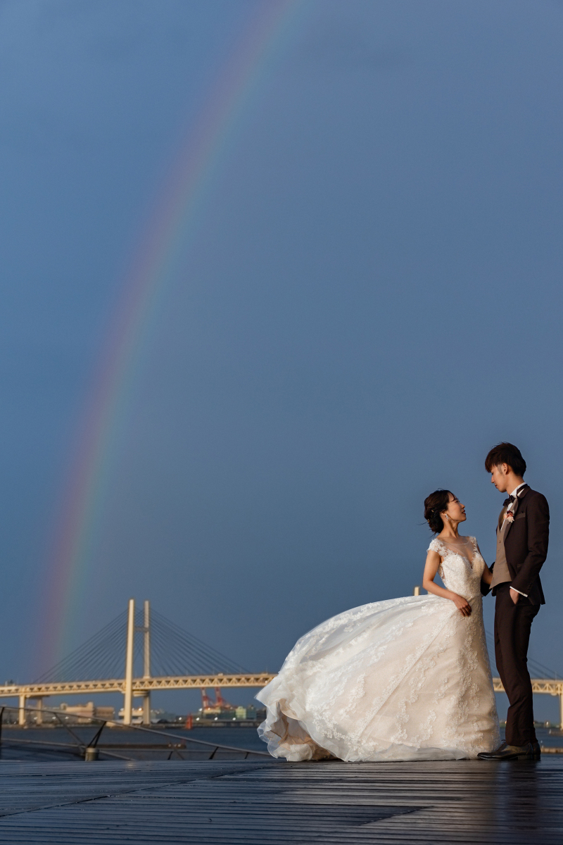 夕日に感動していたら・・・・