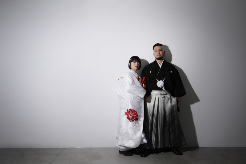 白無垢にチェンジ