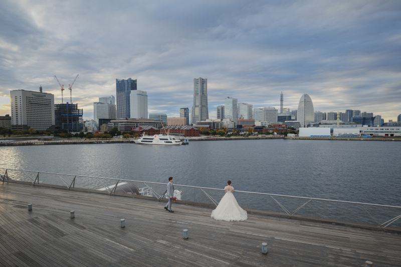 大桟橋撮影スタート♪