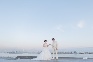 大桟橋夜景ロケーション撮影のご紹介