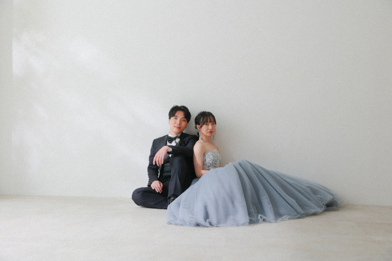 カラードレスで華やかに