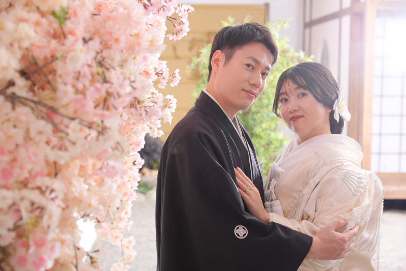 今度は桜を前景に